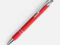 Ручка шариковая Keskus Soft Touch, красная