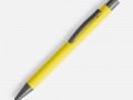 Ручка шариковая Atento Soft Touch, желтая