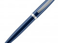 Ручка шариковая Letra Chrome, глянцевая, темно-синяя