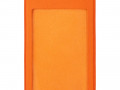 Чехол для пропуска Hit, оранжевый