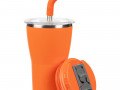 Термостакан Sapporo без логотипа, оранжевый