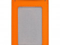 Чехол для пропуска Shall Simple, оранжевый