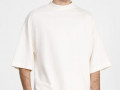 Футболка оверсайз унисекс T9, молочно-белая