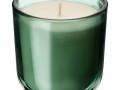 Ароматическая свеча Vitral, дубовый мох и пачули, зеленая