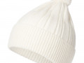 Шапка Knit Beat, белая (молочная)
