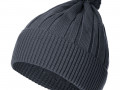 Шапка Knit Beat, серая (графит)