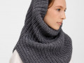 Снуд Softino, серый меланж