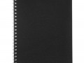 Блокнот Salvador в клетку, черный