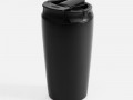 Термостакан с двумя поильниками Duetta, черный