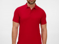 Рубашка поло унисекс Tervise, красная
