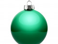 Оформительский шар Finery, 10 см, глянцевый зеленый
