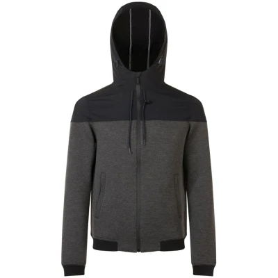 Куртка унисекс Voltage, черный меланж с черным