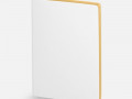 Ежедневник Nebraska Flex, недатированный, белый с золотистым