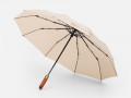 Зонт складной Cloudburst в подарочной упаковке, бежевый