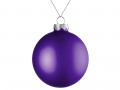 Елочный шар Finery Matt, 8 см, матовый фиолетовый