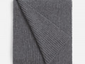 Шарф Laconi, темно-серый меланж