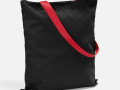 Шопер B3, черный с красными ручками