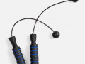 Беспроводная скакалка Silentino, черная с синим