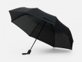 Зонт складной Edgeline, черный с синим