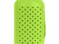 Охлаждающее полотенце Narvik в силиконовом чехле, зеленое яблоко