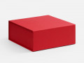 Коробка складная Quadra Fold, красная