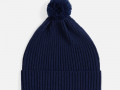 Шапка Catch Match с помпоном, темно-синяя