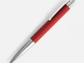 Ручка шариковая Arc Soft Touch, красная