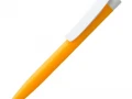 Ручка шариковая Prodir QS01 PMP-P, оранжевая с белым