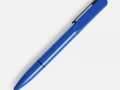 Ручка шариковая Lucenti с подсветкой логотипа, синяя