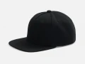 Бейсболка Epicore с прямым козырьком, черная