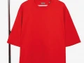 Футболка оверсайз унисекс Kosmos 2.0, красная (алая)