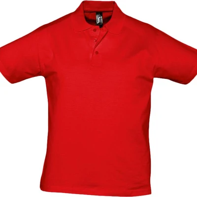 Рубашка поло мужская Prescott Men 170, красная