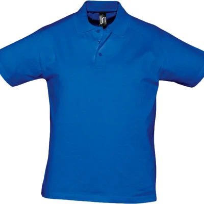 Рубашка поло мужская Prescott Men 170, ярко-синяя (royal)