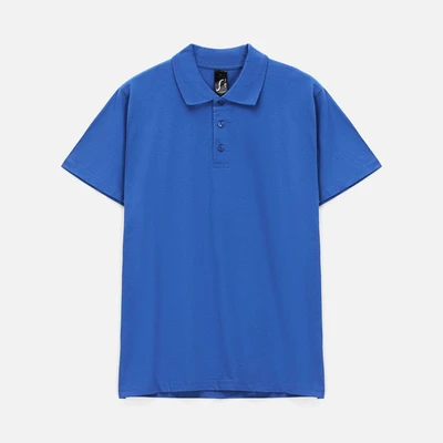 Рубашка поло мужская Prescott Men 170, ярко-синяя (royal)