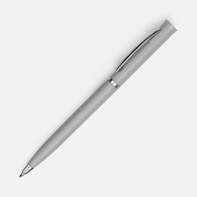 Ручка шариковая Euro Chrome, темно-серая