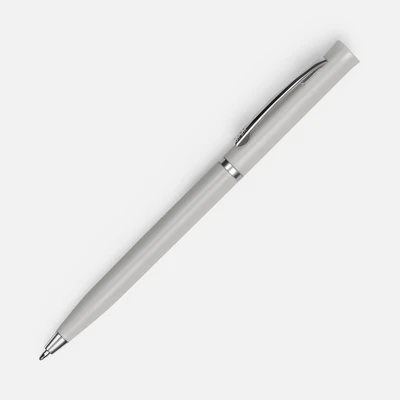 Ручка шариковая Euro Chrome, серая