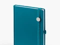 Ежедневник Favor Metal, недатированный, бирюзовый