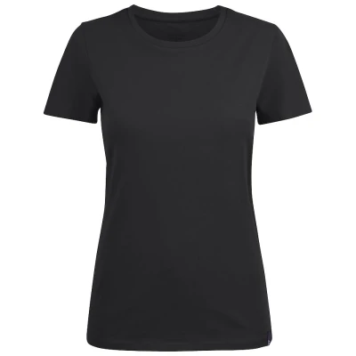 Футболка женская Ladies American U, черная