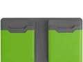 Картхолдер с отделением для купюр Dual, зеленый