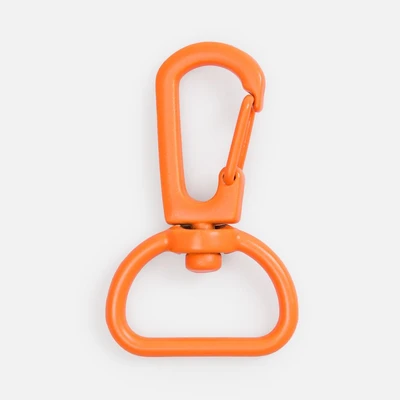 Застежка-карабин Snap Hook, M, оранжевый неон