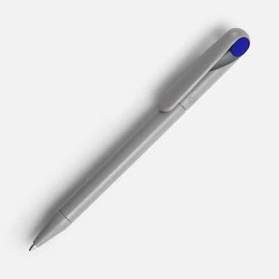 Ручка шариковая Prodir DS1 TMM Dot, серая с синим
