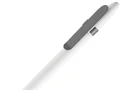 Ручка шариковая Prodir DS5 TSM Metal Clip, белая с серым