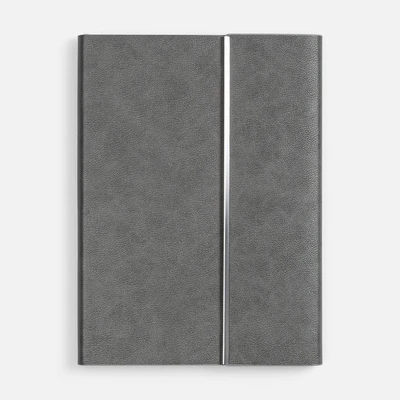 Ежедневник Petrus Flap, недатированный, серый