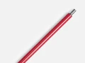 Ручка шариковая Slim Beam, красная