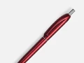 Ручка шариковая Bright Spark, красный металлик
