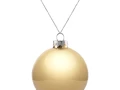 Оформительский шар Finery, 8 см, глянцевый золотистый