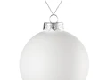Оформительский шар Finery, 10 см, матовый белый