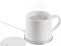 Кружка с подогревом и беспроводной зарядкой dualBase ver. 2.0 Matt, белая