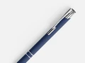 Ручка шариковая Keskus Soft Touch, темно-синяя