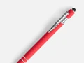Ручка шариковая Pointer Soft Touch со стилусом, красная
